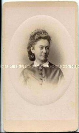 Porträt einer jungen Frau, Carte de Visite