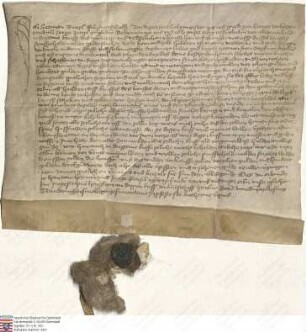 Herman [III.] Riedesel, Erbmarschall zu Hessen, zu dieser Zeit Hofmeister des Landgrafen zu Hessen, und Jorge Riedesel, Gebrüder, verkaufen 4 ½ Ma...