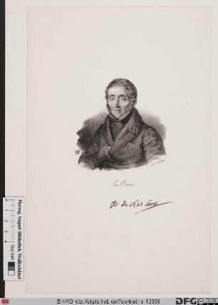 Bildnis Emmanuel-Augustin-Dieudonné Las Cases (1810 comte de)