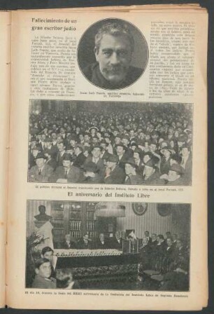 El aniversario del Instituto Libre