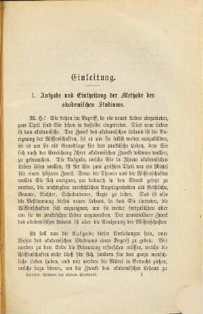 Methode des akademischen Studiums