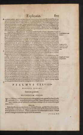Psalmus CXXVIII.