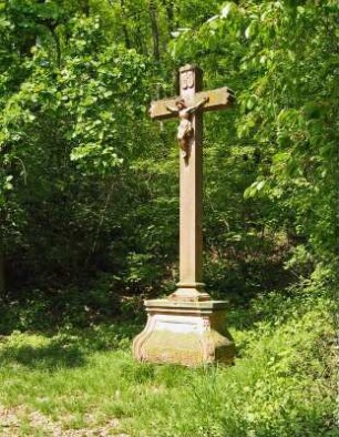 Wegekreuz am Nothgottesweg; Geisenheim, Sommerberg