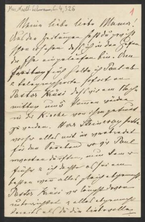 Brief an von Sachs : 27.02.1888