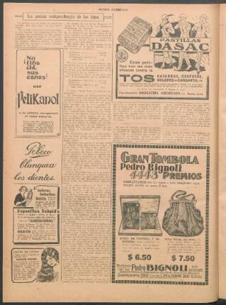 La precoz independencia de los hijos