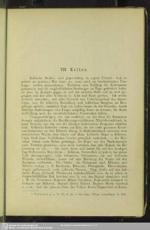 VII. Kelten