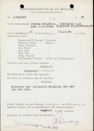 Hoepfner, Johann
