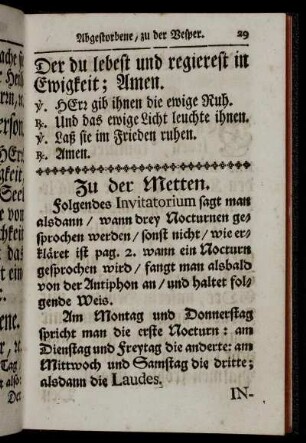 Zu der Metten.