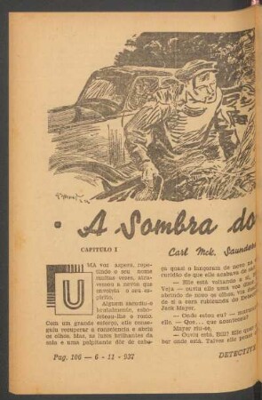 A sombra do assassinato : [Grande novella]