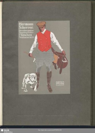 Modeplakat Hermann Scherrer