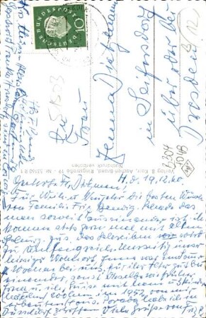 Gruß aus Hoffnungsthal im Sülztal