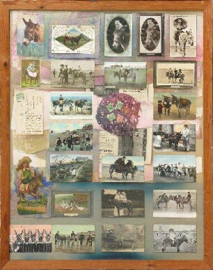 Bildcollage aus historischen englischen Postkarten