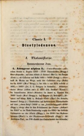 Beiträge zur Naturgeschichte von Tirol, 5. Zur Flora Tirols