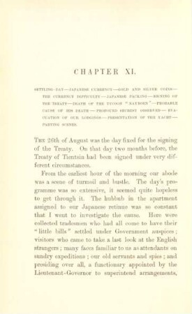 Chapter XI. Settling-day ...