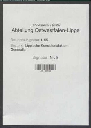 Neue Kirchenordnung