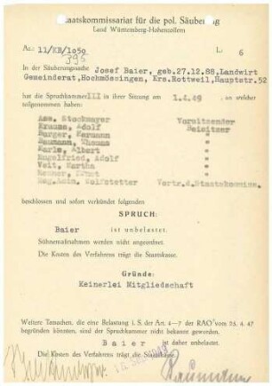 Baier, Josef