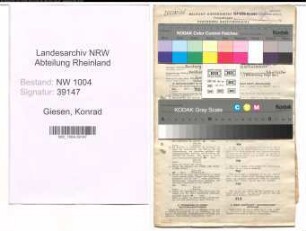 Entnazifizierung Konrad Giesen , geb. 06.04.1905 (Lehrer)