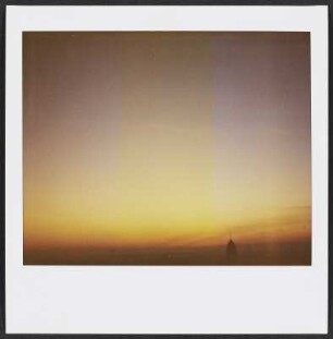 Sonnenuntergang über Mahlberg