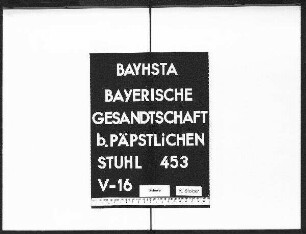 Geschäftsordnung und Dienststunden beim Staatsministerium des Königlichen Hauses und des Äußern, nachmals Staatsministerium des Äußern, für Wirtschaft und Arbeit bzw. Bayerische Staatskanzlei
