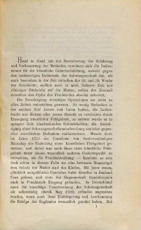 Klinisch-experimentelle Beobachtungen über künstliche Erregung von Geburtswehen