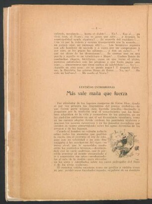 Leyendas entrerrianas : Más vale maña que fuerza