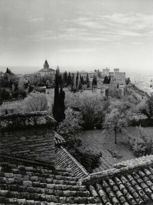 Blick zur Alhambra, Granada