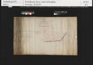 Grubenfeld von Rudolf Erbstolln bei Halsbach