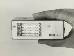 Braun Blitzgerät "hobby F 25" von Dieter Rams