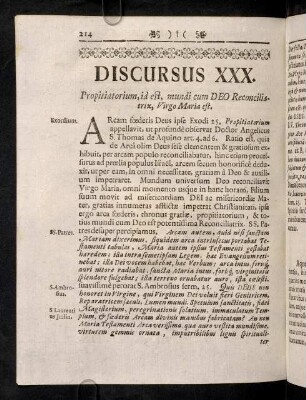 214-219, Discursus XXX