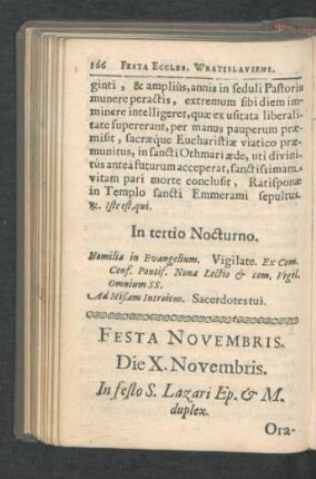 Festa Novembris.