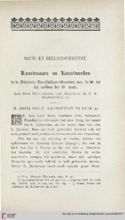 Bouw- en Beeldhouwkunst