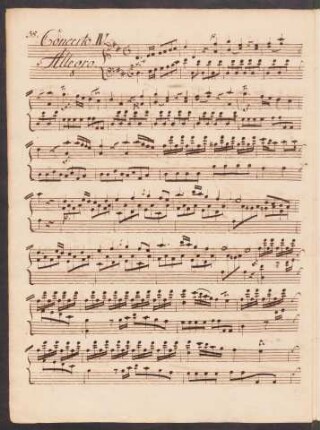 Konzerte; cemb, strings; D-Dur; op.4/4