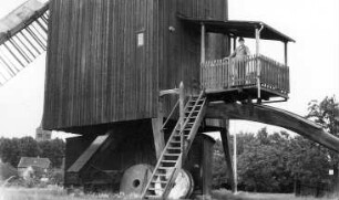 Ausleben. Mühle Dippe, Bockmühle, Baujahr 1911