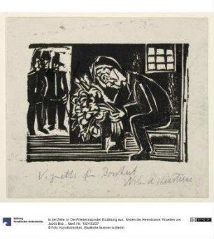 In der Zelle. In: Der Friedensapostel. Erzählung aus: Neben der Heerstrasse. Novellen von Jacob Bosshart