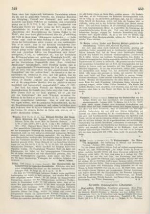 550 [Rezension] Warnstorf, P., Sammlung von Grabschriften