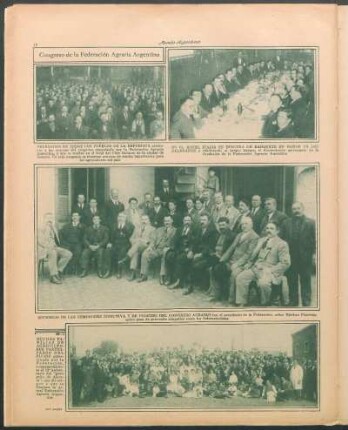 Congreso de la Federación Agraria Argentina [Fotografías]