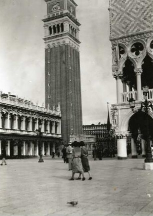 Venedig. Markusturm. Ansicht von Südosten