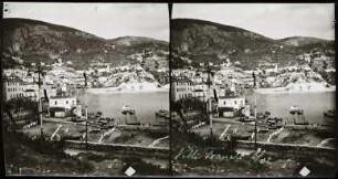 Panoramablick auf Villefrance (bei Marseille)