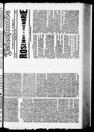 Die Feierstunde. 1919-1939
