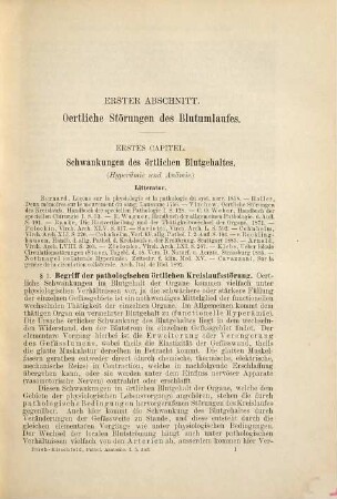 Lehrbuch der pathologischen Anatomie, 1.1