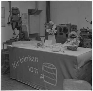 60. Geburtstag Kollege Werkzeugbau; Ultraschallgeräte TKO