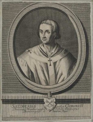 Bildnis von Papst Clemens II.
