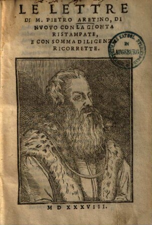 Le Lettre di M. Pietro Aretino