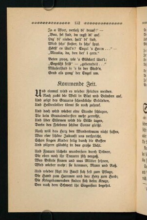 152-162, Kommende Zeit - Urlaub des Einsamen