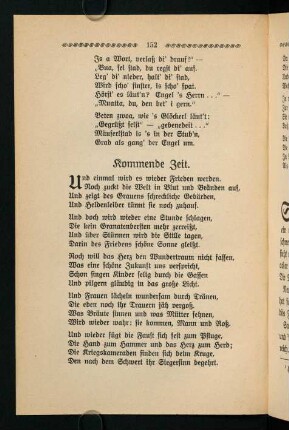 152-162, Kommende Zeit - Urlaub des Einsamen