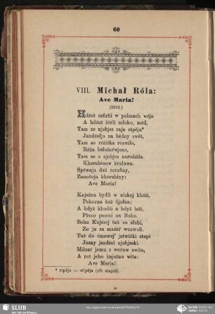 VIII. Michał Róla