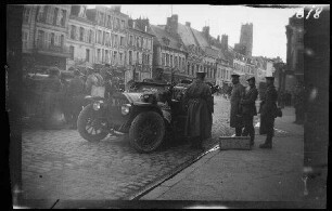 Péronne (Dep. Somme, Frankreich): Verabschiedung ("Abreise von Peronne")