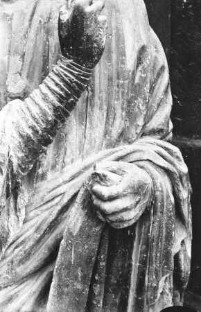 Südliches Westportal — Südliches Gewände — Jesaja (3. Figur)