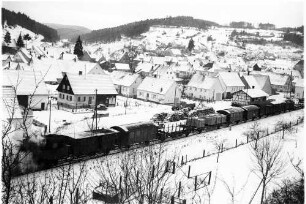 Neufra, Dampflok 16, Zug 305