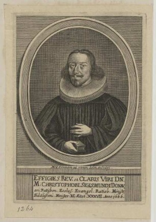 Bildnis des Christophorus Sigismundus Donaverus